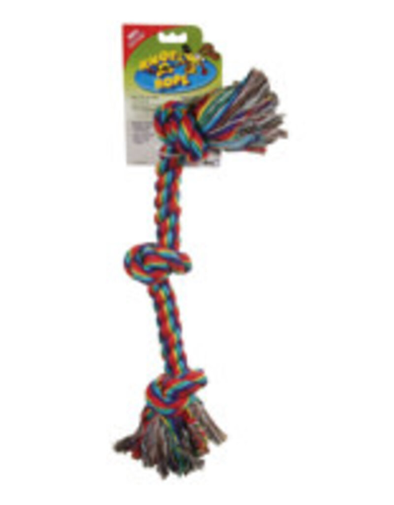 Dogit Dogit Knot-A-Rope Tug Toy - Multicolor - XXL - 3.5 cm x 62.5 cm