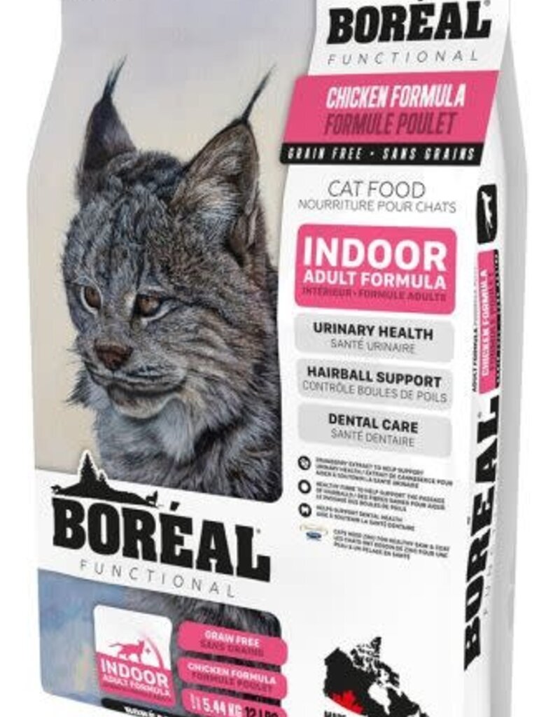 Boreal Functional Indoor Cat Chicken Cat Food 5.44kg