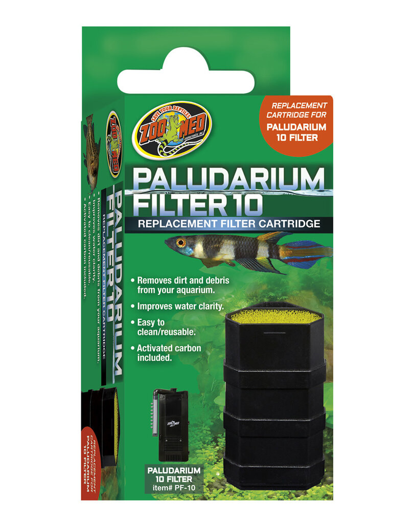 Zoo Med Zoo Med Replacement Cartridge for Paludarium Filter - 10 (Also fits Betta Clean 10)