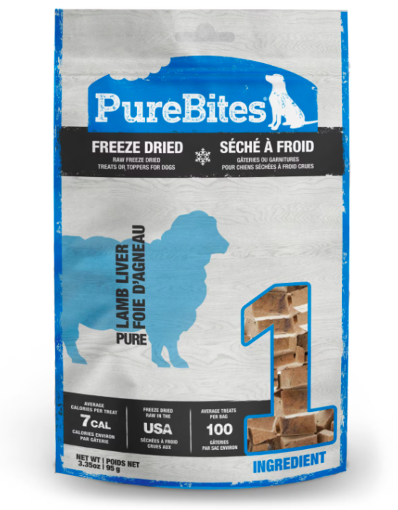 PureBites PureBites Lamb Dog Treat 95gm