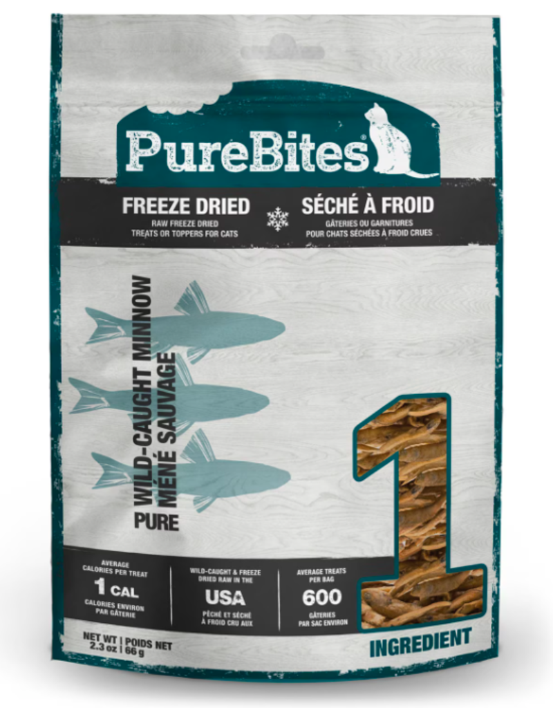 PureBites PureBites Minnow Cat Treats 66gm