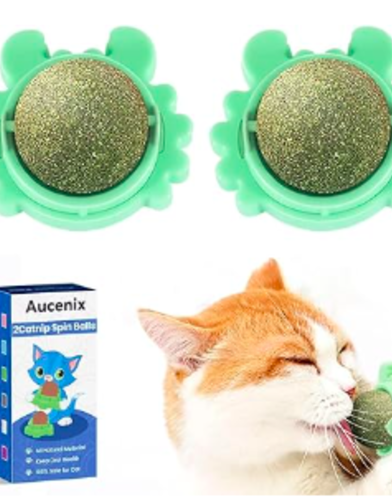 Aucenix Aucenix Wall Catnip Roller for Cat Licking 2pcs - Assorted Colors