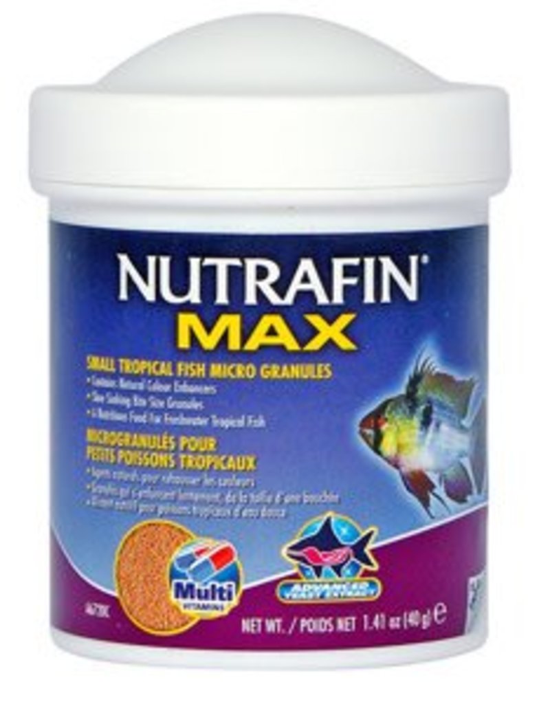Nutrafin Nutrafin Max Small Tropical Fish Micro Granules - 40 g (1.41 oz)