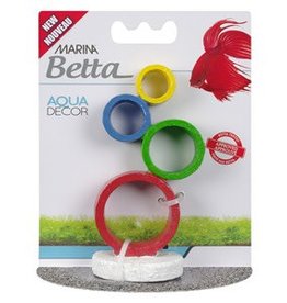 Marina Marina Betta Aqua Decor Ornament - Circus Rings