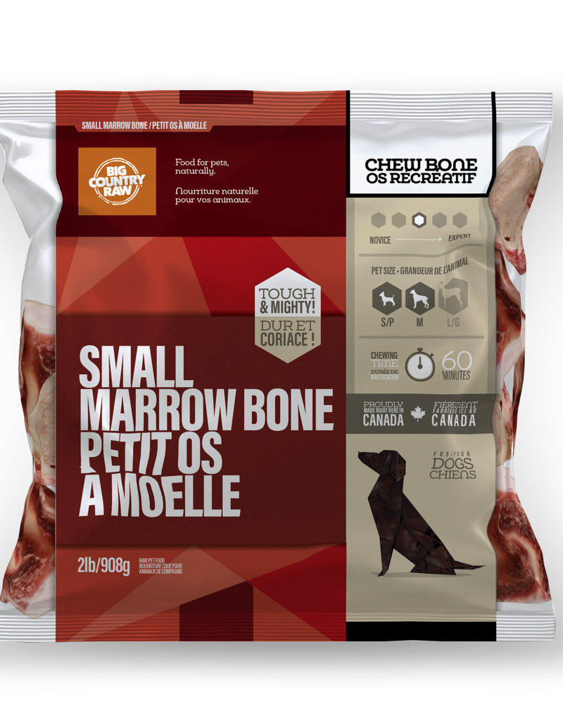 Big Country Raw Big Country Raw Beef Marrow Bone Small 2lb