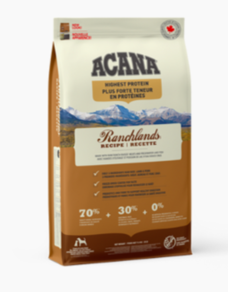 Acana Acana Highest Protein Ranchlands Recipe 11.4kg