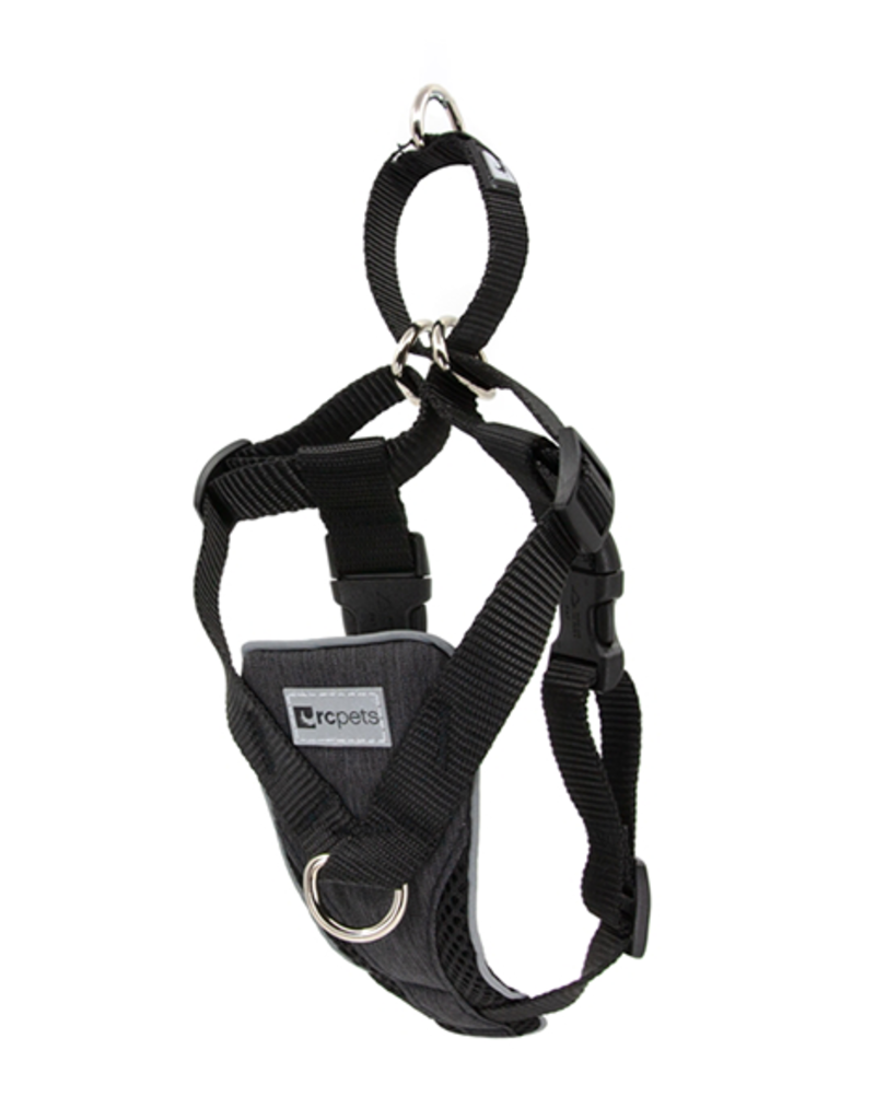 RC Pets RC Pets Tempo No Pull Harness XS Heather Black