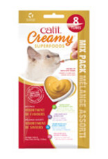 Catit Catit Creamy Superfood Treats - Assorted Multipack - 8 pack