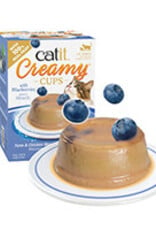 Catit Catit Creamy Cups - Tuna & Chicken Mousse with Blueberry - 4 x 25g