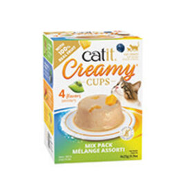 Catit Catit Creamy Cups Variety Pack - 4 x 25g