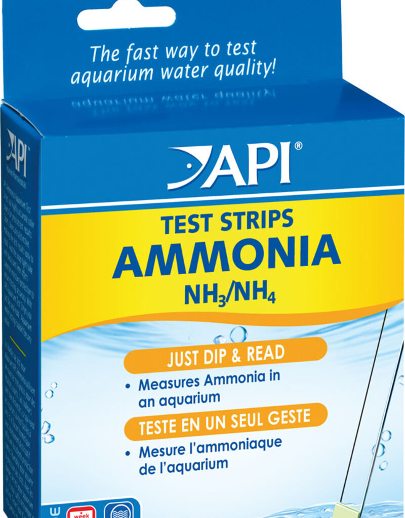 API API Ammonia Aquarium Test Strips - 25 pk