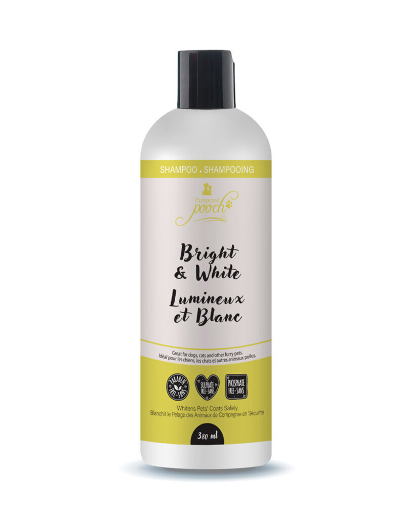 Pampered Pooch Bright & White Shampoo 380mL