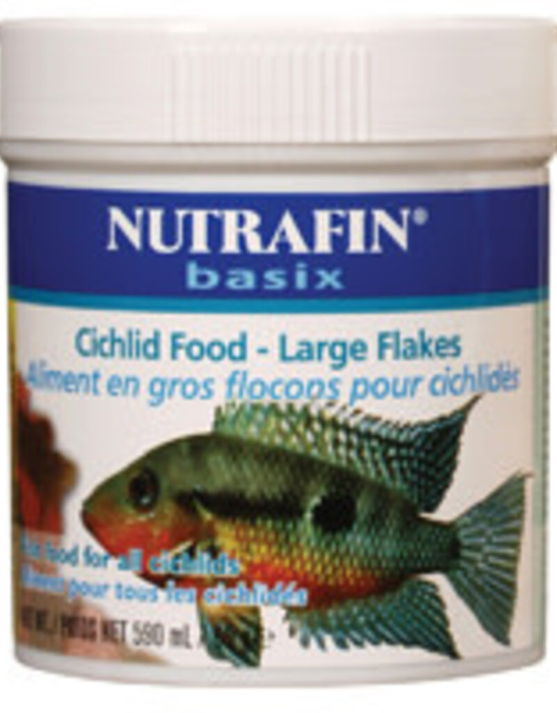 Nutrafin Nutrafin Basix Cichlid Food (Large Flakes) - 85 g (3 oz)
