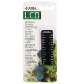 Marina Marina LCD Aquarium Thermometer - Centigrade - Fahrenheit - 19 to 31° C (66 to 88° F)