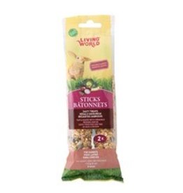 Living World Rabbit Sticks Fruit Flavour  - 2 pack