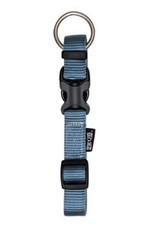 Zeus Adjustable Nylon Dog Collar - Denim Blue - XLarge
