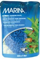 Marina Marina Decorative Aquarium Gravel Blue - 450 g (1 lb)