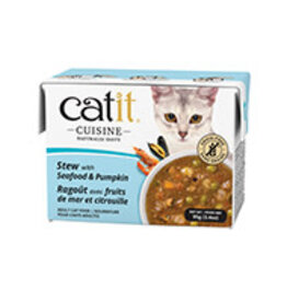 Catit Catit Cuisine Stew with Seafood - Tuna & Pumpkin - 95 g
