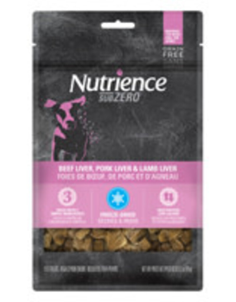 Nutrience Nutrience Grain Free Subzero Freeze-Dried Dog Treats - Beef Liver, Pork Liver and Lamb Liver - 90 g
