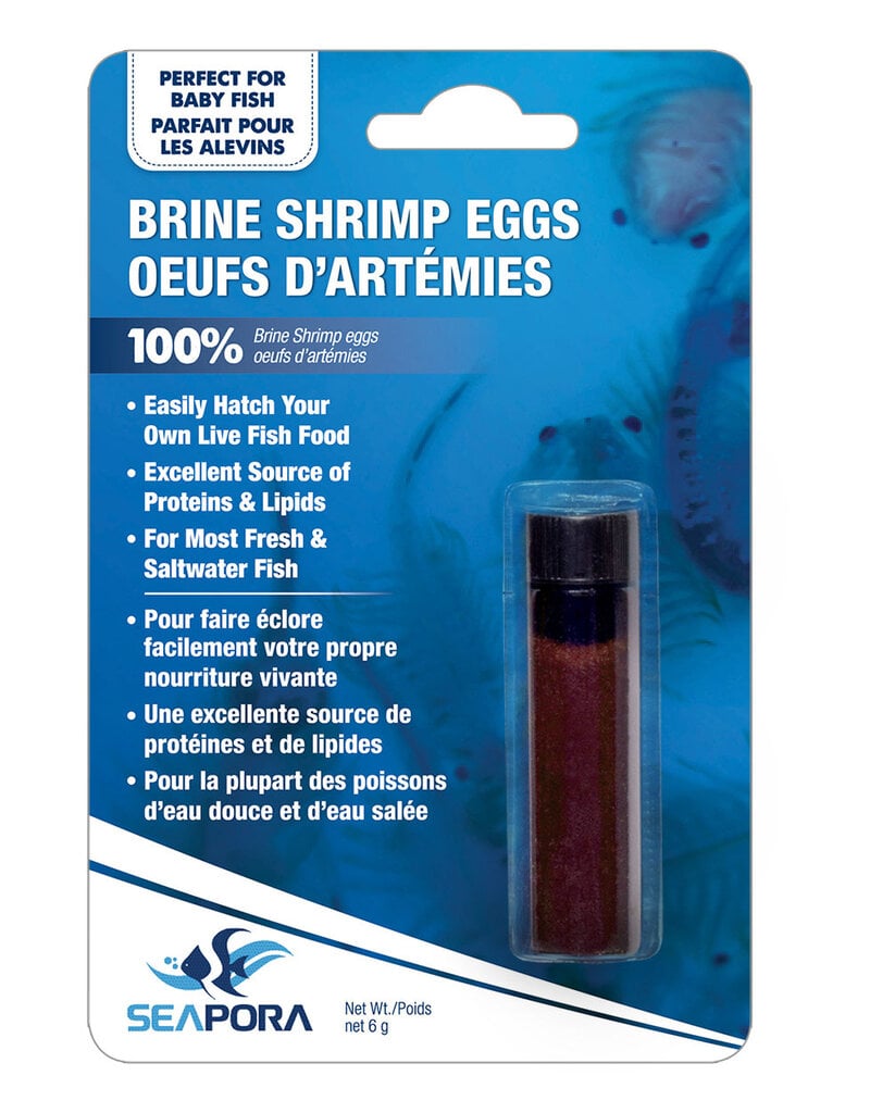 Seapora Brine Shrimp Eggs - 6 g