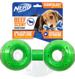 Nerf Dog Nerf Dog Scentology Infinity Ring - Beef Scent - Green