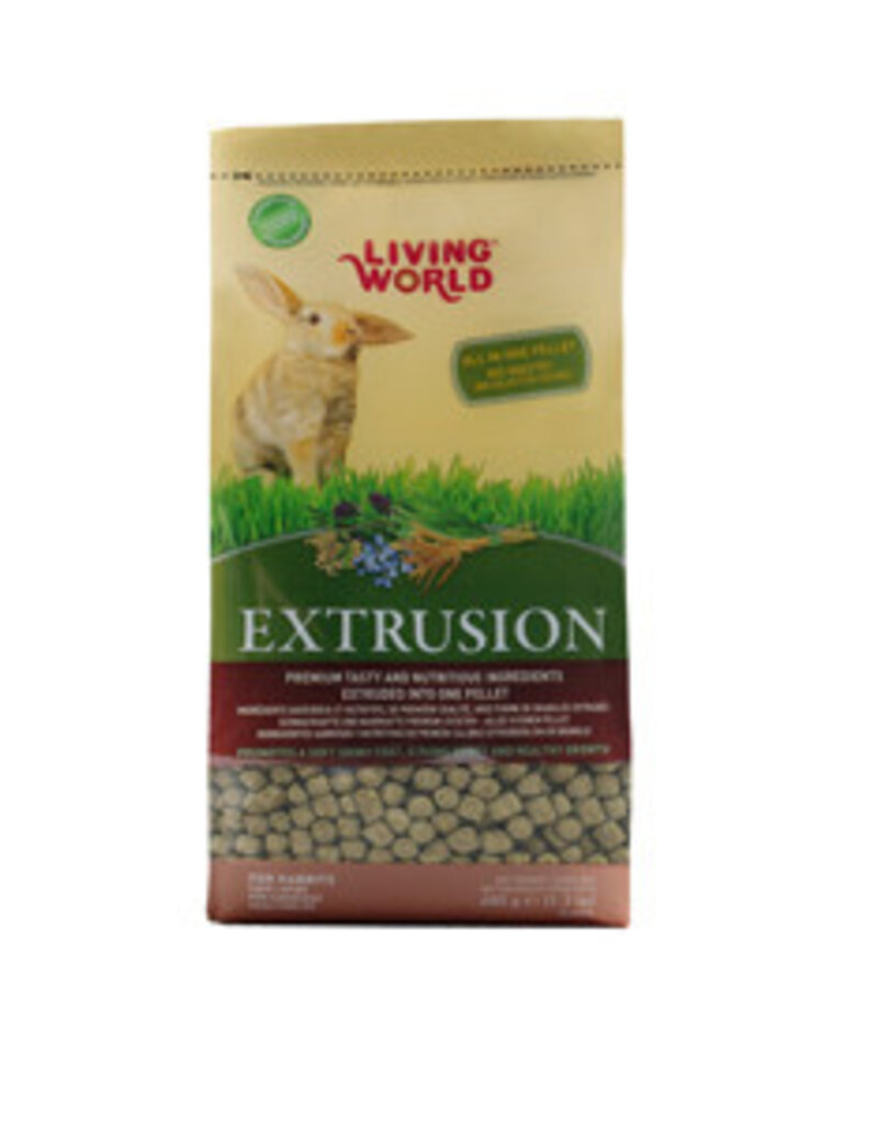 Living World Extrusion Diet for Rabbits - 600 g (1.3 lb)