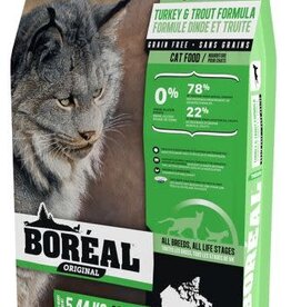 Boreal Original Grain Free Turkey and Trout Cat Food 5.44kg