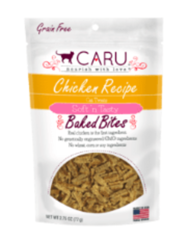 Caru Caru Soft N Tasty Chicken Bites for Cats 3oz