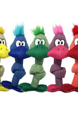 Multipet Knotted Duck - 11" - Assorted Colours