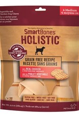 Smart Bones SmartBones Holistic Grain Free Medium 4 Pack