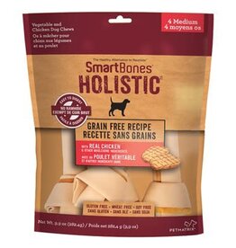 Smart Bones SmartBones Holistic Grain Free Medium 4 Pack