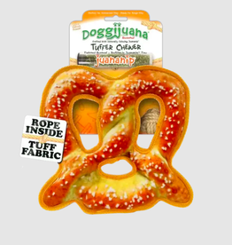 Doggijuana Doggijuana Tuffer Chewer Refillable Pretzel Toy