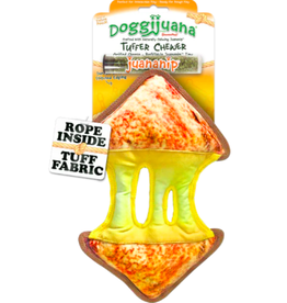 Doggijuana Doggijuana Tuffer Chewer Refillable Grilled Cheese Toy