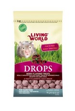 Living World Treat Drops Hamster - Field Berry - 75g