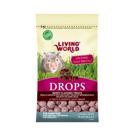Living World Treat Drops Hamster - Field Berry - 75g