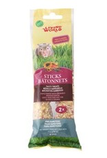 Living World Hamster Sticks Fruit Flavour - 2 pack