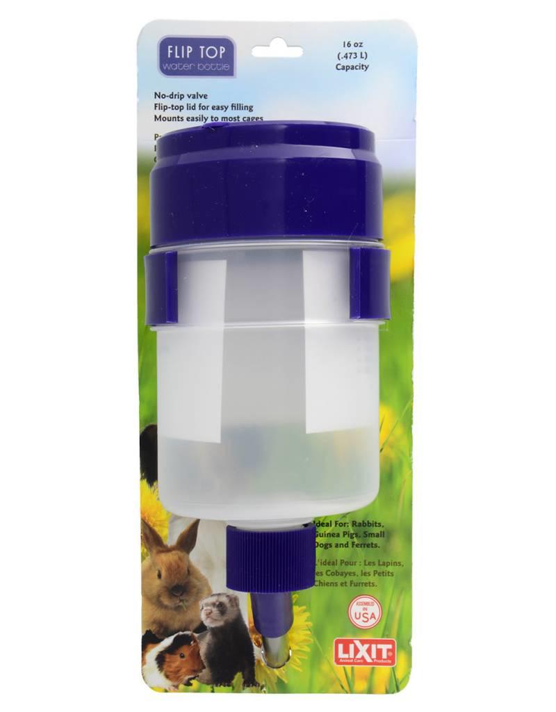 Lixit flip top water hot sale bottle