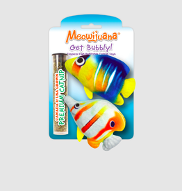 Meowijuana Meowijuana Get Bubbly Refillable Tropical Fish Toy