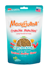 Meowijuana Meowijuana Crunchie Munchies Seafood Medley Catnip Treats 3oz
