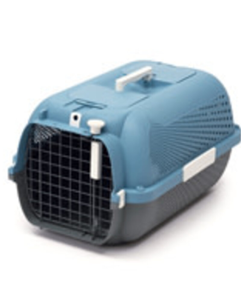 Catit Catit Cat Carrier - Medium - Blue-Grey - 22 x 14.8 x 12 in