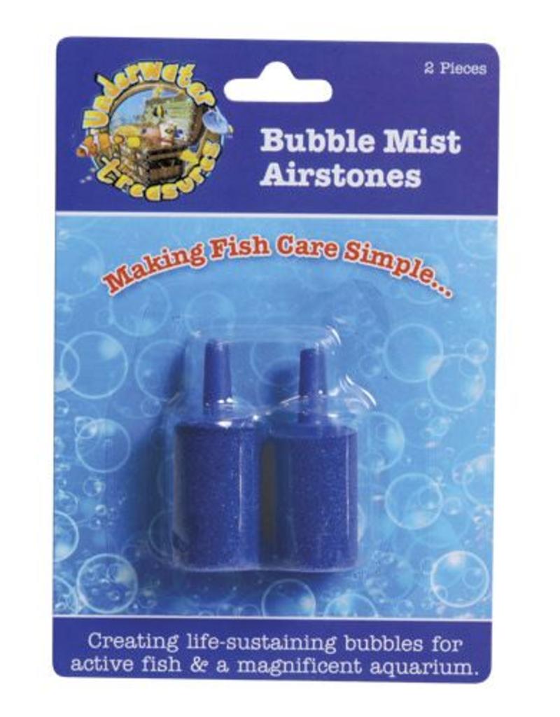Underwater Treasures Underwater Treasures Bubble Mist Airstone - Cylindrical - 2 pk
