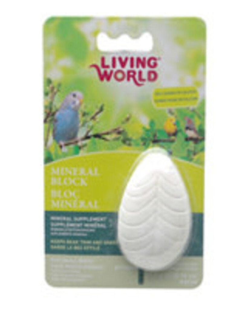 Living World Mineral Block For Parakeets - Small