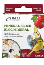 hari Hari Mineral Block for Small Birds - Dried Apple - 40g - 1 pack