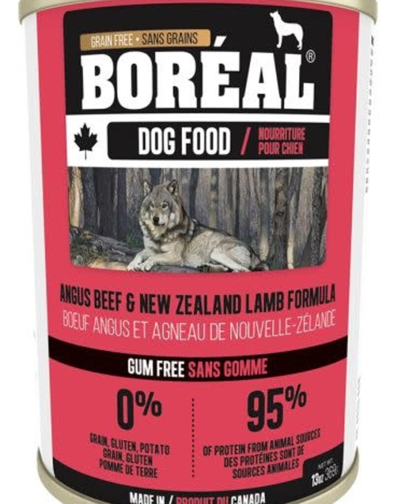 Boreal Angus Beef & New Zealand Lamb Canned Dog Food 369g