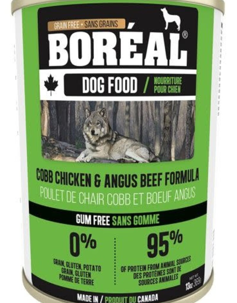 Boreal Cobb Chicken & Angus Beef Canned Dog Food 369g