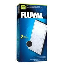 Fluval Fluval U2 Poly/Carbon Cartridge - 2 Pack