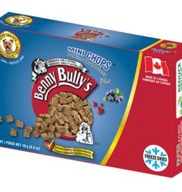 Benny Bully Benny Bully's Smart Packs Mini Chops Beef Liver & Blueberry Dog 18g