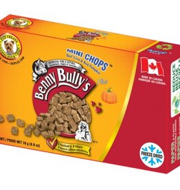 Benny Bully Benny Bully's Smart Packs Mini Chops Beef Liver & Pumpkin Dog 18g
