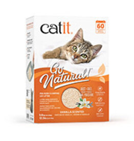 Catit Catit Go Natural! Pea Husk Clumping Cat Litter - Vanilla - 5.6 kg (12.3 lbs) Box