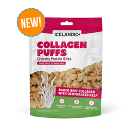 Icelandic Icelandic Beef Cologne Puffs with Kelp Treats - Small Dog 1.3oz